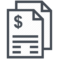 Picture of financial reports icon